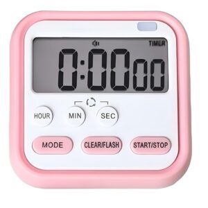 Stopwatch Timer for Study Kitchen Timer Large LCD Screen